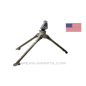 M74 Tripod, .30 Cal. w/Pintle Body Assembly, No Cradle, OD Green, *Good* 