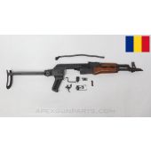 Romanian SAR-1 AKM Project Underfolder Parts Kit, 13.5" Original Barrel, Matching (3 Parts), 7.62x39