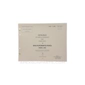 Model 1950 9mm Automatic Pistol Parts Catalog, 2nd Edition, Paperback, Translation from Original *NEW*