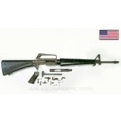 Colt 604 M16 Parts Set, 20" Barrel, 3-Prong Flash Hider, A1 Buttstock & Pistol Grip, Edgewater Buffer, Grey Finish, 5.56 NATO *Good*