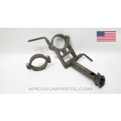 T&E Adapter for M4 Pedestal Mount, With Mounting Ring *Good* 