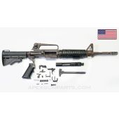 Colt Model 720 XM4 Carbine Parts Set, 14.5" Barrel, Carbine 2-Position Stock, F/A 1/7, 5.56X45 NATO *Very Good / Rusty* 