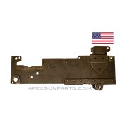 Browning 1919 Left Hand Side Plate (LHSP) with Rear Sight Base & Bottom Plate, 7.62 NATO, *Good / Marred* 