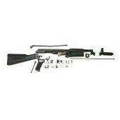 Bulgarian AK-74 Parts Kit, Black Polymer Stock Set, No Rear Sight Block, 5.45x39 *Good* ONE-OFF