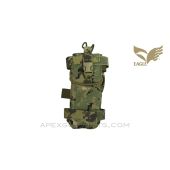 Eagle Industries Radio Pouch, Bungee / Clip Retentions, Molle Backing, AOR2 Canvas *Good*