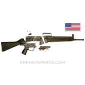 C93 Rifle Partial Parts Set, w/US Made 16" Barrel, Black Polymer Furniture, .223 / 5.56 *Good* 