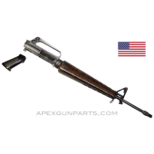 Colt 601 M16 Upper Assembly, 20" Barrel, w/Pistol Grip, Brown, Duckbill Flash Hider, *Very Good*