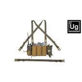 Dank Robber Integrated Placard - Ranger Green / Coyote - *New* by Unobtainium Gear