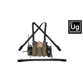 Dank Robber Integrated Placard - Ranger Green - *New* by Unobtainium Gear