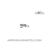 Enfield #4 Backsight Elevation Screw Retaining Pin