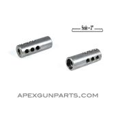 Muzzle Brake, Plain, .30 Rifle, NEW..US Made Compliance Part