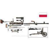 Goryunov SG-43 Parts Kit w/Carriage Mount, Cut Receiver w/Drilled Demil Barrel, 7.62X54R *Very Good* 