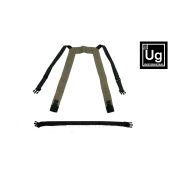 Low Profile H-Harness Kit - Ranger Green - *New* by Unobtainium Gear