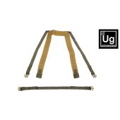 Low Profile H-Harness Kit - Ranger Green / Coyote - *New* by Unobtainium Gear