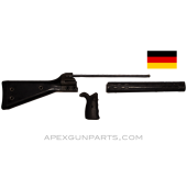 G3 / HK91 Stock Assembly with Handguard &amp; Grip, Black *Good* 