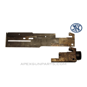 Browning M2 .50 Cal. Left Hand Side Plate and Trunnion, FN Belgium, *Good to Very Good* 