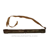 MG-42 / M53 Barrel Carrier, Steel w/Strap, Green Painted, *Poor*, Sold *As Is*