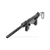 FBP M/948 Display Gun, Non-Functional 9MM Submachinegun w/ Wire Stock, Steel *Good*