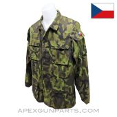 Czech M95 Camo Field Jacket, Cotton / Polyester, Used *Very Good* Choice of Size