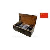 Chinese Unknown Tool Box, Assortment of Parts, *Good*