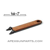 L1A1 Trigger Guard, Wood Insert, NEW