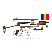 Romanian M65 AKM Underfolder Parts Set w/ U.S. Barrel Assembly, *Good* 