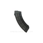 SPECIAL! US PALM AK47 / AKM Waffle Pattern Magazine, 30rd, Black Polymer, Metal Locking Lugs, 7.62x39, US Made 922(r) *Used*