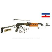 Yugoslavian M70AB1 Under Folder Parts Set, Flat Trunnion, Matching, 7.62X39 *Excellent* ONE-OFF