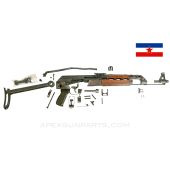 Yugoslavian M70AB Folding Stock Parts Set, Milled, 7.62x39 *Good* ONE-OFF