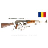 Romanian M63 AKM Parts Kit, 1964 dated, Matching+, 7.62x39 *Good - Rusty* ONE-OFF