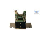 APEX “Kaffarov” Slick Plate Carrier Set, M81 Woodland, *NEW* by Parashooter Gear