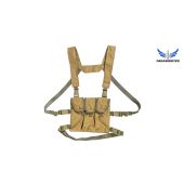"VOLK+MH" Chest Rig Bundle, w/ Minimalist Harness, Two-Tone Russian Gorka *New* by Parashooter Gear