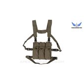 &quot;VOLK+MH&quot; Chest Rig Bundle, w/ Minimalist Harness, Ranger Green *New* by Parashooter Gear