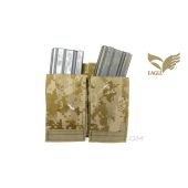Eagle Industries A0R1 Double M4 Magazine Pouch, MOLLE Attachments, No Inserts, *Very Good*