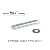 SIG 550/551 Axis Pin W/Disc Spring for Buttstock, Swiss, NEW