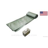 Mobile Structure Ground Cover, Model 305, OD Green, Approximately 18' X 25' *Excellent*