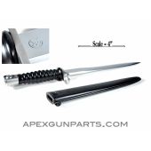 Swiss SIG Stgw57 Bayonet W/Scabbard, *Good*