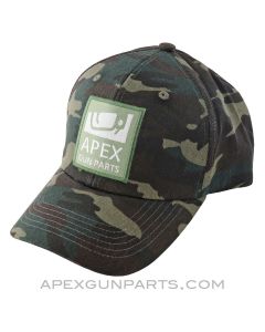 APEX Retro Snapback Cap, Russian 'Flora' Camouflage Pattern, 2019 *NEW* 